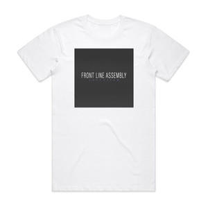 Front Line Assembly Corrosion Album Cover T-Shirt White Front Line Assembly Corrosion Album Cover T-Shirt White