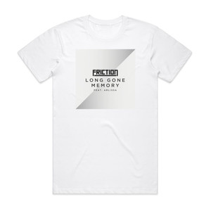 Friction Long Gone Memory Album Cover T-Shirt White Friction Long Gone Memory Album Cover T-Shirt White