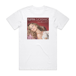 Filippa Giordano Con Amor A Mxico Album Cover T-Shirt White Filippa Giordano Con Amor A Mxico Album Cover T-Shirt White