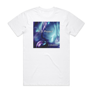 FD Project Lunaris Album Cover T-Shirt White FD Project Lunaris Album Cover T-Shirt White
