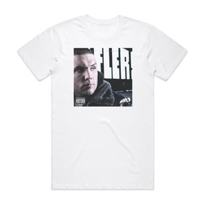 Fler Fler Album Cover T-Shirt White Fler Fler Album Cover T-Shirt White