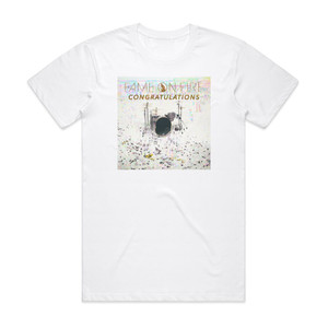 Fame on Fire Congratulations Album Cover T-Shirt White