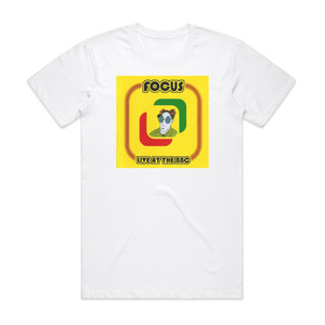 Focus Live At The Bbc Album Cover T-Shirt White Focus Live At The Bbc Album Cover T-Shirt White