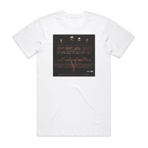 Fear Factory Bite The Hand That Bleeds Album Cover T-Shirt White Fear Factory Bite The Hand That Bleeds Album Cover T-Shirt White