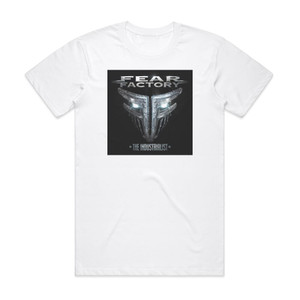 Fear Factory The Industrialist Album Cover T-Shirt White Fear Factory The Industrialist Album Cover T-Shirt White