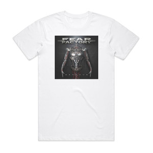 Fear Factory Genexus Album Cover T-Shirt White Fear Factory Genexus Album Cover T-Shirt White