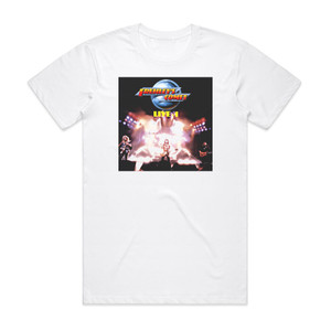 Frehleys Comet Live 1 Album Cover T-Shirt White