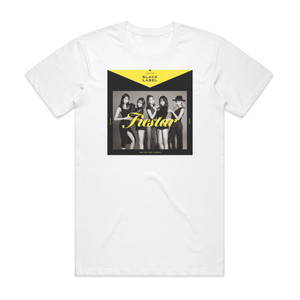 FIESTAR Black Label Album Cover T-Shirt White