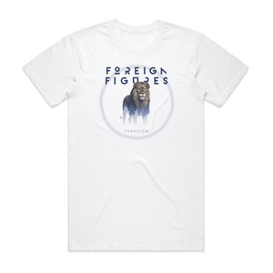 Foreign Figures Paradigm Album Cover T-Shirt White Foreign Figures Paradigm Album Cover T-Shirt White