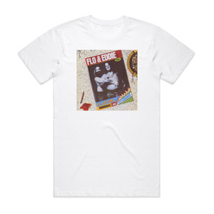 Flo and Eddie Illegal Immoral And Fattening Album Cover T-Shirt White Flo and Eddie Illegal Immoral And Fattening Album Cover T-Shirt White