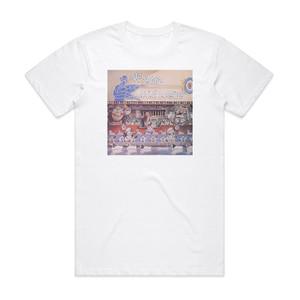 Flo and Eddie Moving Targets Album Cover T-Shirt White Flo and Eddie Moving Targets Album Cover T-Shirt White