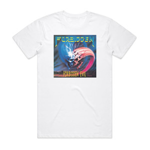Forbidden Forbidden Evil 1 Album Cover T-Shirt White Forbidden Forbidden Evil 1 Album Cover T-Shirt White