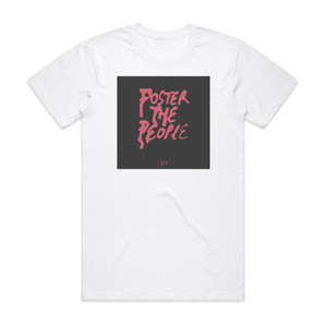 Foster the People Iii Album Cover T-Shirt White Foster the People Iii Album Cover T-Shirt White