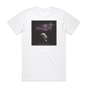 Funerary Bell The Second Manifestation Album Cover T-Shirt White Funerary Bell The Second Manifestation Album Cover T-Shirt White
