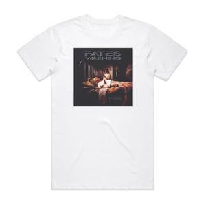 Fates Warning Parallels 1 Album Cover T-Shirt White Fates Warning Parallels 1 Album Cover T-Shirt White