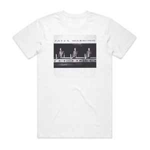 Fates Warning Perfect Symmetry 2 Album Cover T-Shirt White Fates Warning Perfect Symmetry 2 Album Cover T-Shirt White