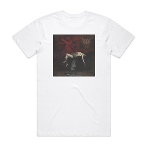 Flykt Charnel Heart Album Cover T-Shirt White Flykt Charnel Heart Album Cover T-Shirt White