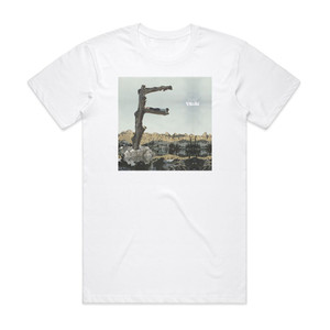 Feist Metals 1 Album Cover T-Shirt White Feist Metals 1 Album Cover T-Shirt White