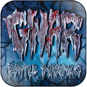 GWAR Battle Maximus Album Cover Sticker GWAR Battle Maximus Album Cover Sticker