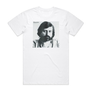 Francesco Guccini Guccini Album Cover T-Shirt White Francesco Guccini Guccini Album Cover T-Shirt White