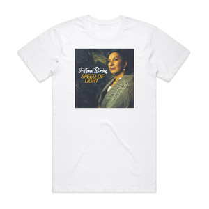 Flora Purim Speed Of Light Album Cover T-Shirt White Flora Purim Speed Of Light Album Cover T-Shirt White