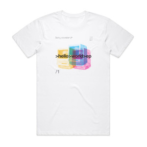 Ferry Corsten Helloworldep 1 Album Cover T-Shirt White