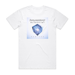 Ferry Corsten Blueprint Remixed Album Cover T-Shirt White Ferry Corsten Blueprint Remixed Album Cover T-Shirt White