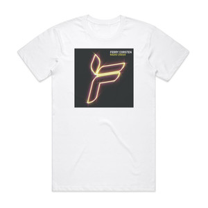 Ferry Corsten Radio Crash Album Cover T-Shirt White Ferry Corsten Radio Crash Album Cover T-Shirt White