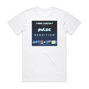 Ferry Corsten Rendition Album Cover T-Shirt White