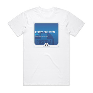 Ferry Corsten Fire 1 Album Cover T-Shirt White