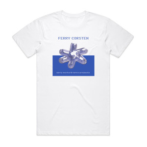 Ferry Corsten Early Works Remix Projects Album Cover T-Shirt White Ferry Corsten Early Works Remix Projects Album Cover T-Shirt White