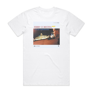 Ferry Corsten Solar Serenades Album Cover T-Shirt White Ferry Corsten Solar Serenades Album Cover T-Shirt White
