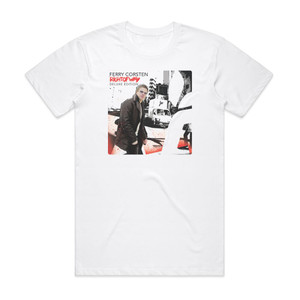 Ferry Corsten Right Of Way Album Cover T-Shirt White Ferry Corsten Right Of Way Album Cover T-Shirt White