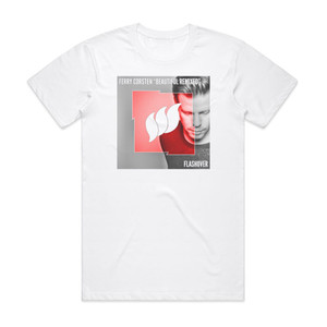 Ferry Corsten Beautiful 1 Album Cover T-Shirt White