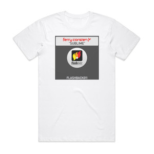 Ferry Corsten Sublime Album Cover T-Shirt White