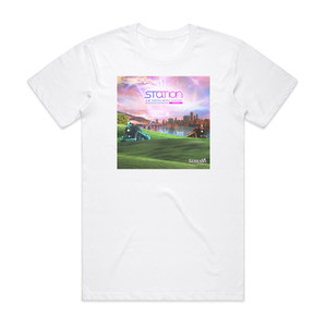 Ferry Corsten Heartbeat Album Cover T-Shirt White Ferry Corsten Heartbeat Album Cover T-Shirt White