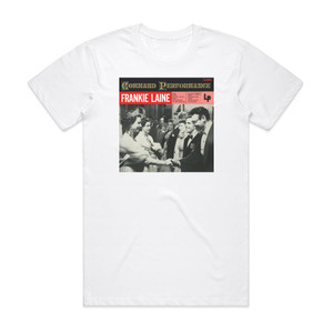 Frankie Laine Command Performance Album Cover T-Shirt White