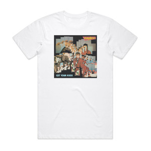 Fancy Get Your Kicks Album Cover T-Shirt White Fancy Get Your Kicks Album Cover T-Shirt White