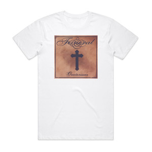 Funeral Oratorium Album Cover T-Shirt White Funeral Oratorium Album Cover T-Shirt White