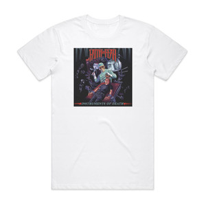 Faith or Fear Instruments Of Death Album Cover T-Shirt White