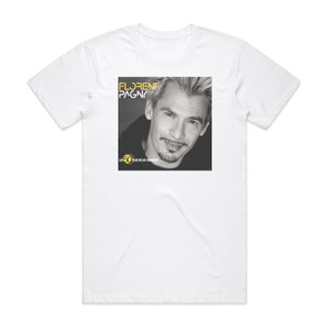 Florent Pagny Les 50 Plus Belles Chansons Album Cover T-Shirt White