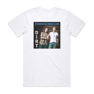 Florida Georgia Line Dirt 1 Album Cover T-Shirt White