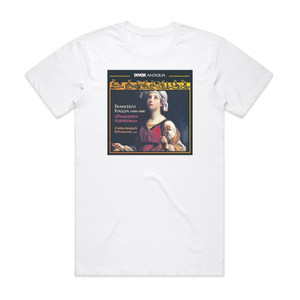 Francesco Foggia Psalmodia Vespertina Album Cover T-Shirt White Francesco Foggia Psalmodia Vespertina Album Cover T-Shirt White