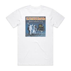Frenzal Rhomb Forever Malcolm Young Album Cover T-Shirt White