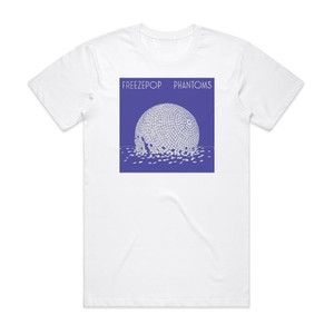 Freezepop Phantoms Album Cover T-Shirt White Freezepop Phantoms Album Cover T-Shirt White