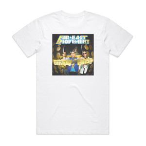 Far East Movement Dirty Bass 1 Album Cover T-Shirt White Far East Movement Dirty Bass 1 Album Cover T-Shirt White