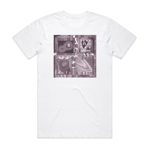 Four Seats for Invalides Defy Album Cover T-Shirt White Four Seats for Invalides Defy Album Cover T-Shirt White