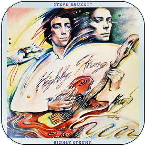 Steve Hackett Highly Strung Album Cover Sticker Steve Hackett Highly Strung Album Cover Sticker