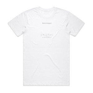 Francesco De Gregori Calypsos Album Cover T-Shirt White Francesco De Gregori Calypsos Album Cover T-Shirt White