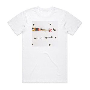 Four Tet Rounds Album Cover T-Shirt White